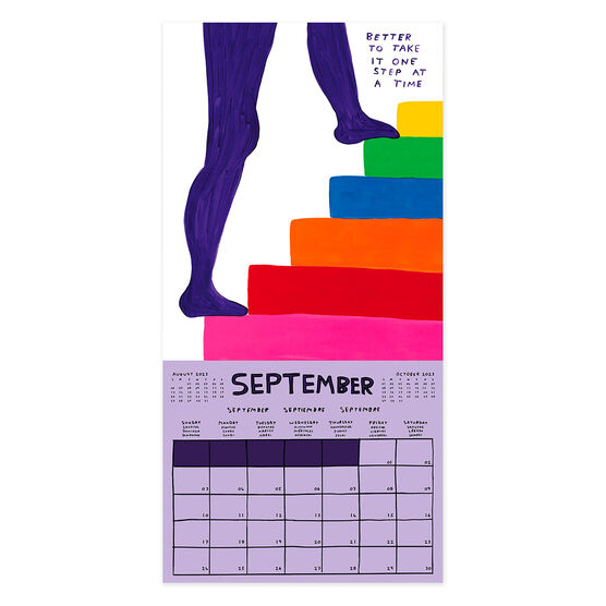 David Shrigley 2023 wall calendar Calendars Tate Shop Tate